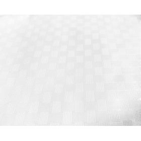 OBRUS BIAŁY CERATA BIAŁA GRUBA , NA METRY WYMIAR KRATKA NOWA