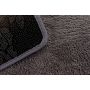 Szary dywanik łazienkowy mikrofibra 40x60 cm