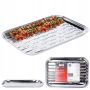 Blacha taca do grillowania stalowa perforowana 34,5x24,5 cm wielorazowa
