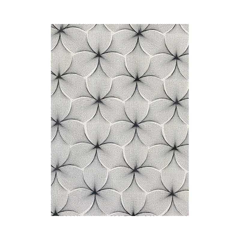 OBRUS CERATA GRUBA , NA METRY WYMIAR SZARA KWIATY