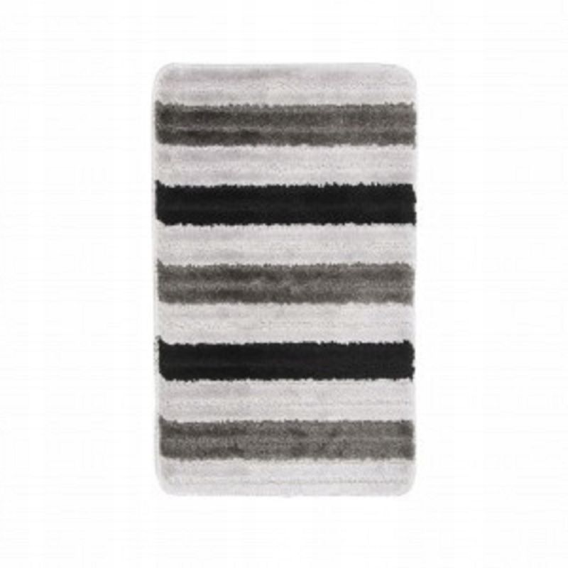 Turecki dywanik łazienkowy SZARY GRUBY MIĘKKI 50x80cm