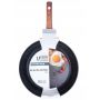 Patelnia granitowa BLACK&WOOD 28cm wszystkie rodzaje kuchni