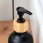 Dozownik do mydła czarny 300 ml