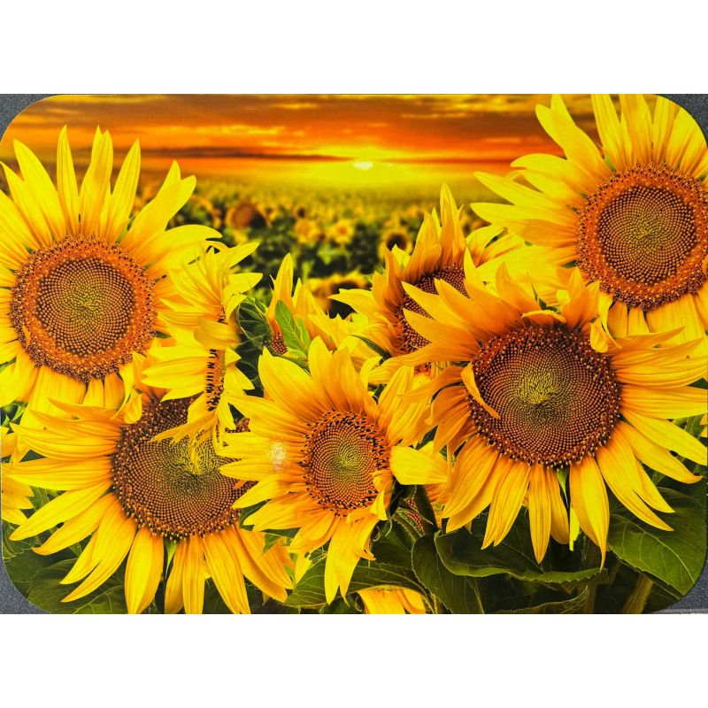 PODKŁADKA MATA LAMINOWANA NA STÓŁ POLE SŁONECZNIKÓW