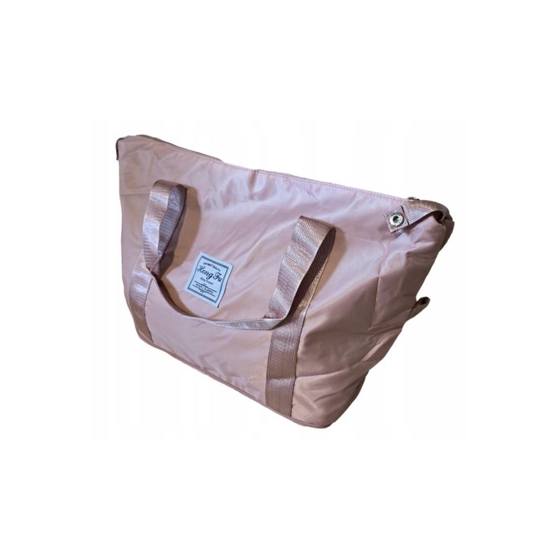 TORBA LUNA podróżna różowa regulowana wielkość 58x20x30/40cm na zakupy