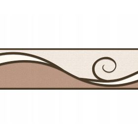 PASEK OZDOBNY DEKORACYJNY BORDER SAMOPRZYLEPNY 58 KAWOWY