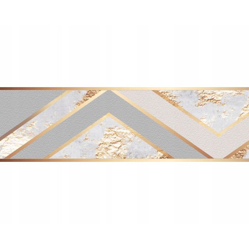 PASEK OZDOBNY DEKORACYJNY BORDER SAMOPRZYLEPNY 58 ZŁOTY