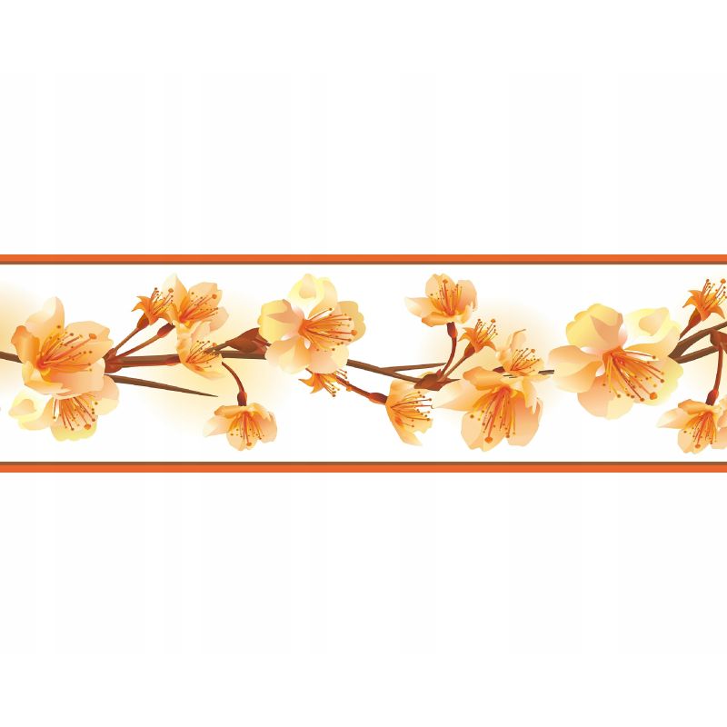 PASEK OZDOBNY DEKORACYJNY BORDER SAMOPRZYLEPNY 58 ŻÓŁTY STORCZYK