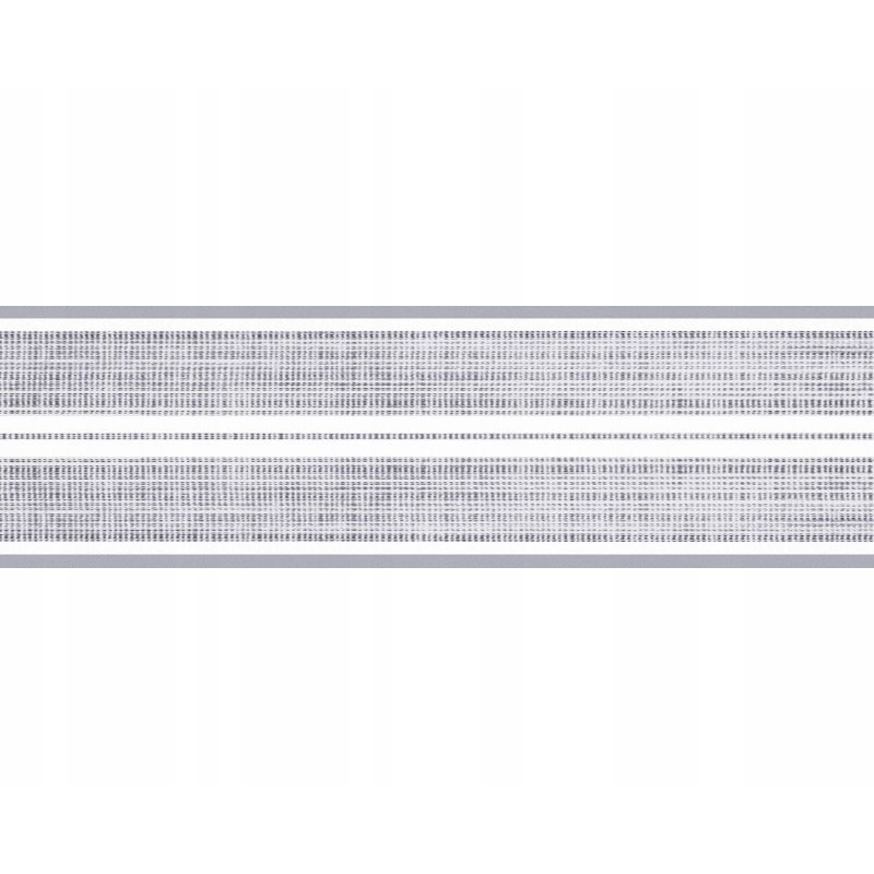 PASEK OZDOBNY DEKORACYJNY BORDER SAMOPRZYLEPNY 58 SZARA TKANINA