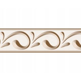 PASEK OZDOBNY DEKORACYJNY BORDER SAMOPRZYLEPNY 58 BEŻ