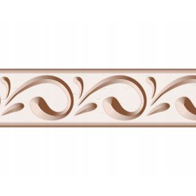 PASEK OZDOBNY DEKORACYJNY BORDER SAMOPRZYLEPNY 58 BEŻ