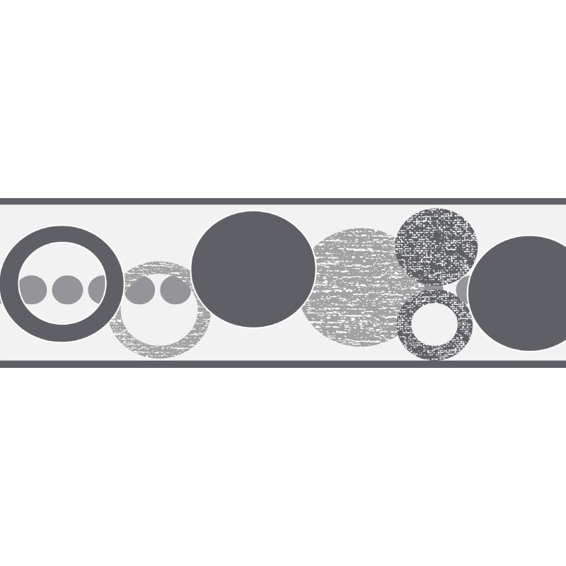 PASEK OZDOBNY DEKORACYJNY BORDER SAMOPRZYLEPNY 58 GRAFIT