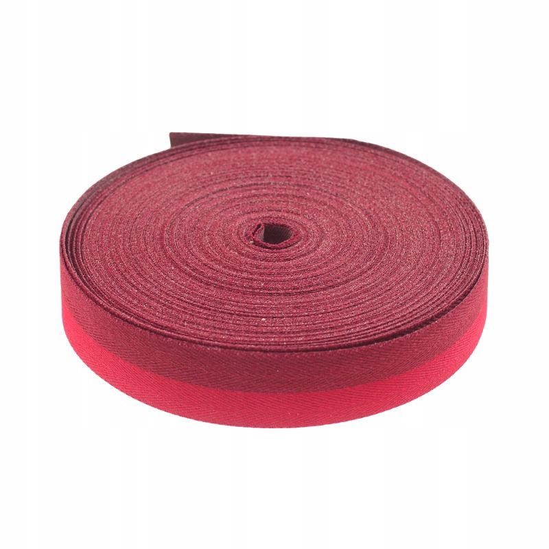 TAŚMA DYWANOWA DO OBRZEŻY Z TERMOTOPLIWYM KLEJEM 020 BORDO-CZERWIEŃ