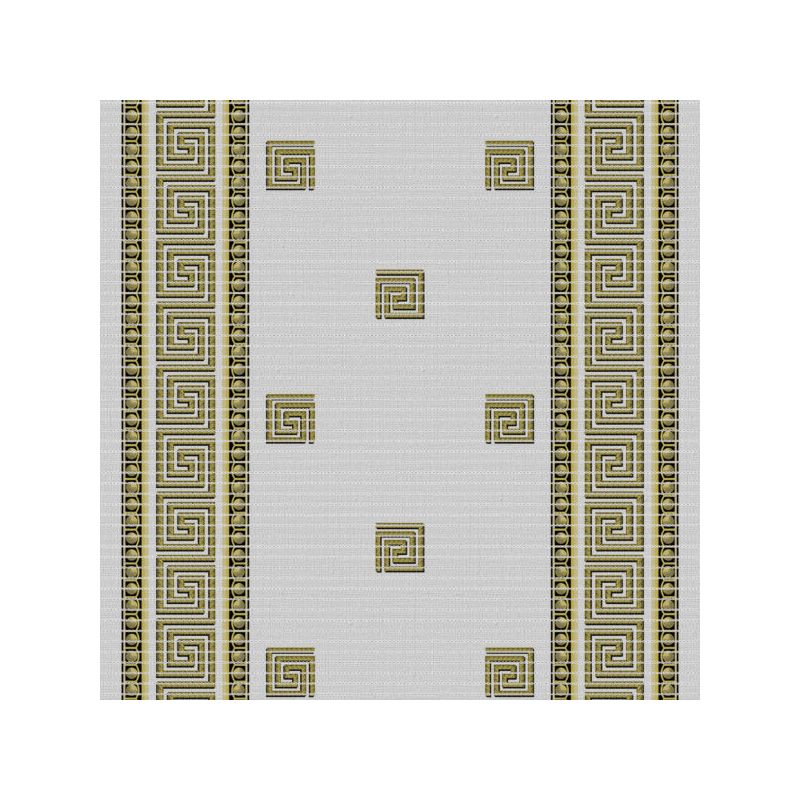 Dywanik Mata Antypoślizgowa łazienka 65x10 cm 270B SZARA GRECKI WZÓR