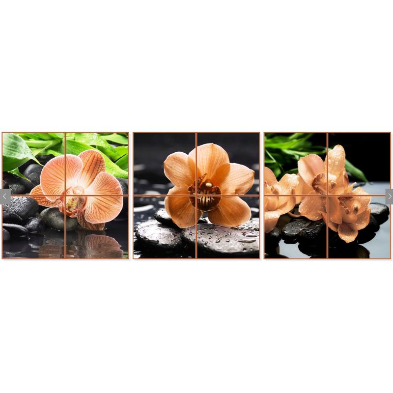 KOMPLET 3 NAKLEJKI NA PŁYTKI ŚCIANĘ SZYBĘ SZKŁO FILIŻANKI NPK P32