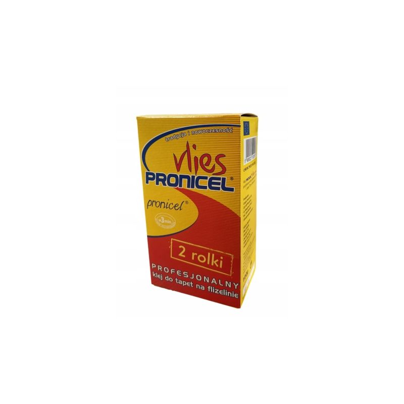 KLEJ DO TAPET PRONICEL VLIES 0,1 kg na 2 rolki do tapet na flizelinie