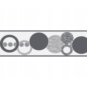 PASEK OZDOBNY DEKORACYJNY BORDER SAMOPRZYLEPNY 58 GRAFIT