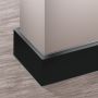 Listwa przypodłogowa Cezar MASTERLINE Wodoodporna 80mm 2,2m Czarny Mat 9005