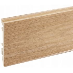 Listwa przypodłogowa Cezar MASTERLINE DĄB Wodoodporna 80mm 2,2m Tabacco