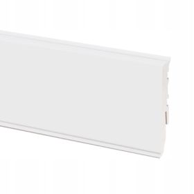 Listwa przypodłogowa Cezar MASTERLINE Biała Wodoodporna 60mm 2,2m Biały Mat