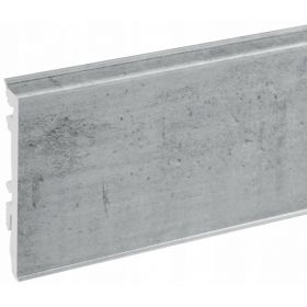 Listwa przypodłogowa Cezar MASTERLINE BETON Wodoodporna 80mm 2,2m Greystone