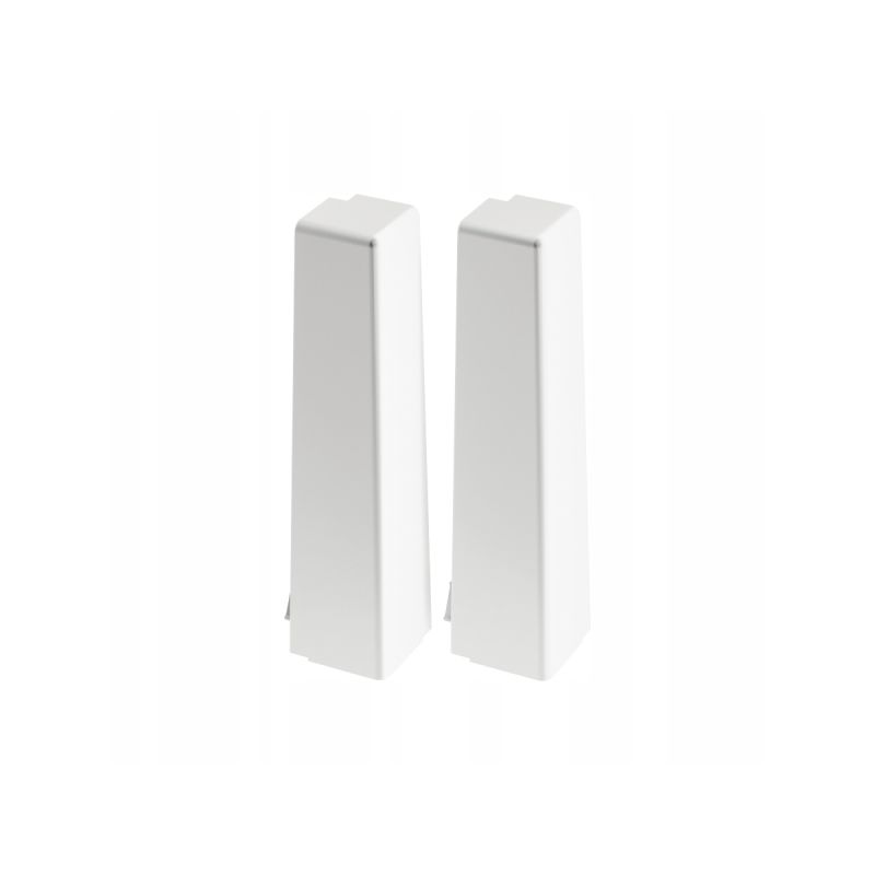 Listwa Cezar MASTERLINE 80 narożnik zewnętrzny kpl 2szt Biały RAL 9003 Mat
