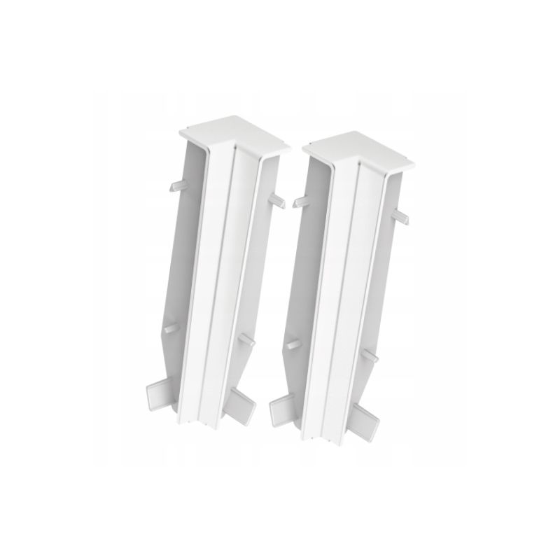 Listwa Cezar MASTERLINE 60 narożnik wewnętrzny kpl 2szt Biały RAL 9003 Mat