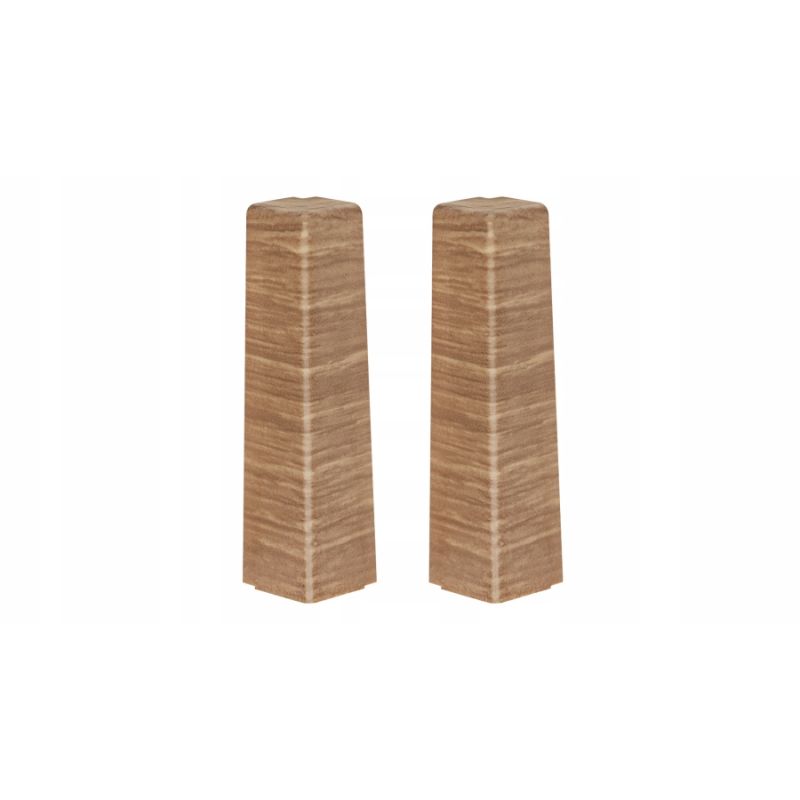 Listwa Cezar MASTERLINE 80 DĄB narożnik zewnętrzny kpl 2szt Umbra