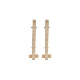 Listwa Cezar MASTERLINE 80 DĄB łącznik listwy kpl 2szt Tabacco