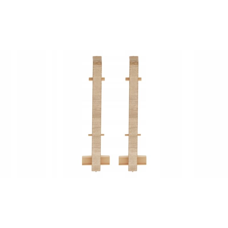 Listwa Cezar MASTERLINE 80 DĄB łącznik listwy kpl 2szt Tabacco