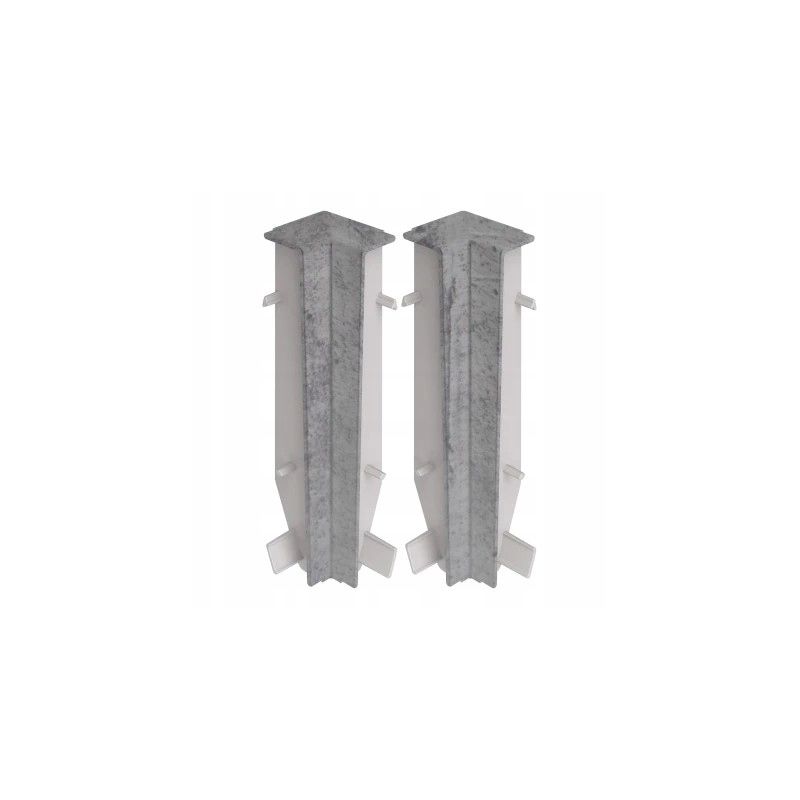 Listwa Cezar MASTERLINE 80 BETON narożnik wewnętrzny kpl 2szt Greystone