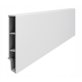 LISTWA PRZYPODŁOGOWA VOX VILO 8cm SEMPLA 701 BIAŁA 2.4M KOMOROWA