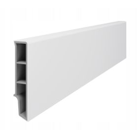 LISTWA PRZYPODŁOGOWA VOX VILO 6.5 cm SEMPLA 705 BIAŁA 2.4M KOMOROWA