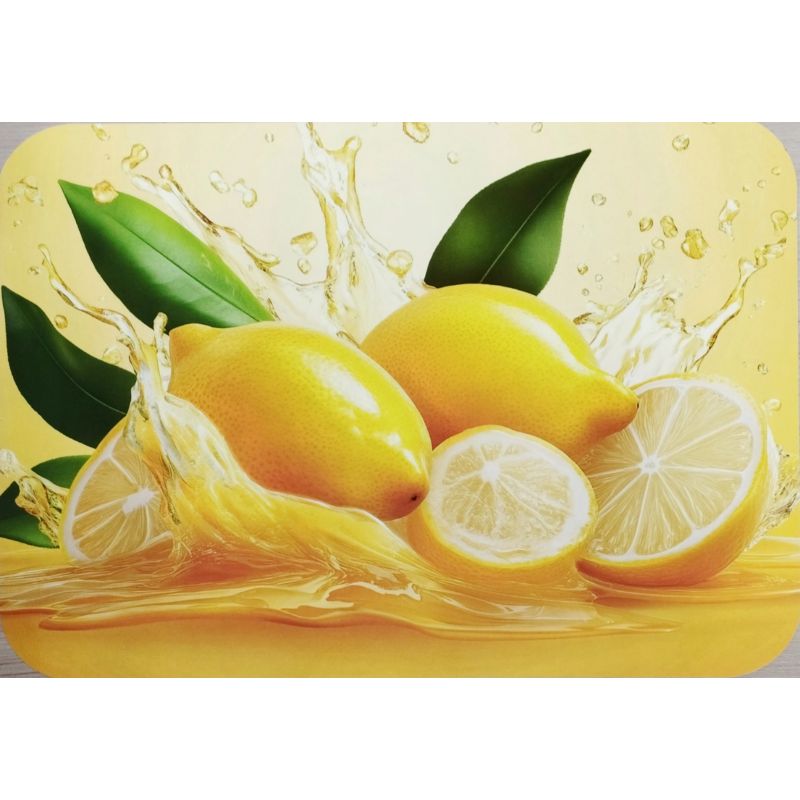 PODKŁADKA MATA STOŁOWA LAMINOWANA NA STÓŁ CYTRYNY