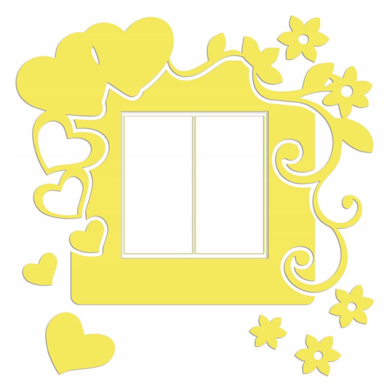 Naklejka welurowa ochronna na kontakt gniazdko NPW 210-17 L żółty