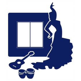 Naklejka welurowa ochronna na kontakt gniazdko NPW 210-15 P granatowy