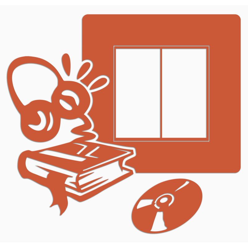 Naklejka welurowa ochronna na kontakt gniazdko NPW 210-04 L