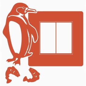 Naklejka welurowa ochronna na kontakt gniazdko NPW 210-16 L