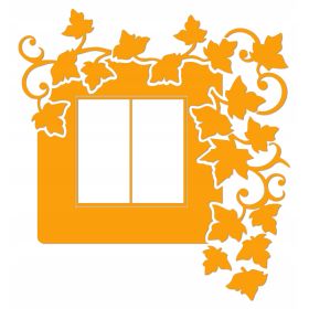 Naklejka welurowa ochronna na kontakt gniazdko NPW 210-20 P jasny pomarańcz