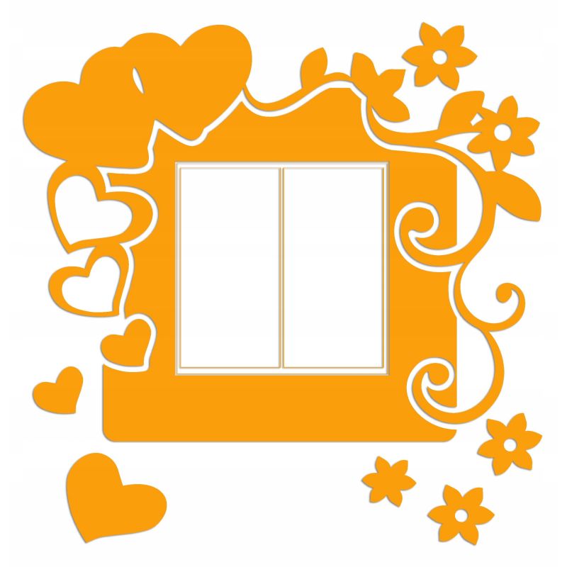 Naklejka welurowa ochronna na kontakt gniazdko NPW 210-17 L jasny pomarańcz