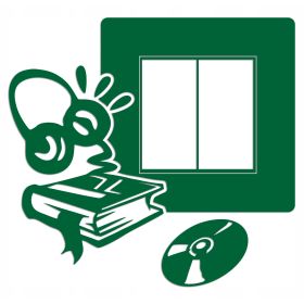 Naklejka welurowa ochronna na kontakt gniazdko NPW 210-04 L ciemno zielony