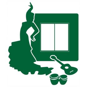 Naklejka welurowa ochronna na kontakt gniazdko NPW 210-15 L  ciemny zielony