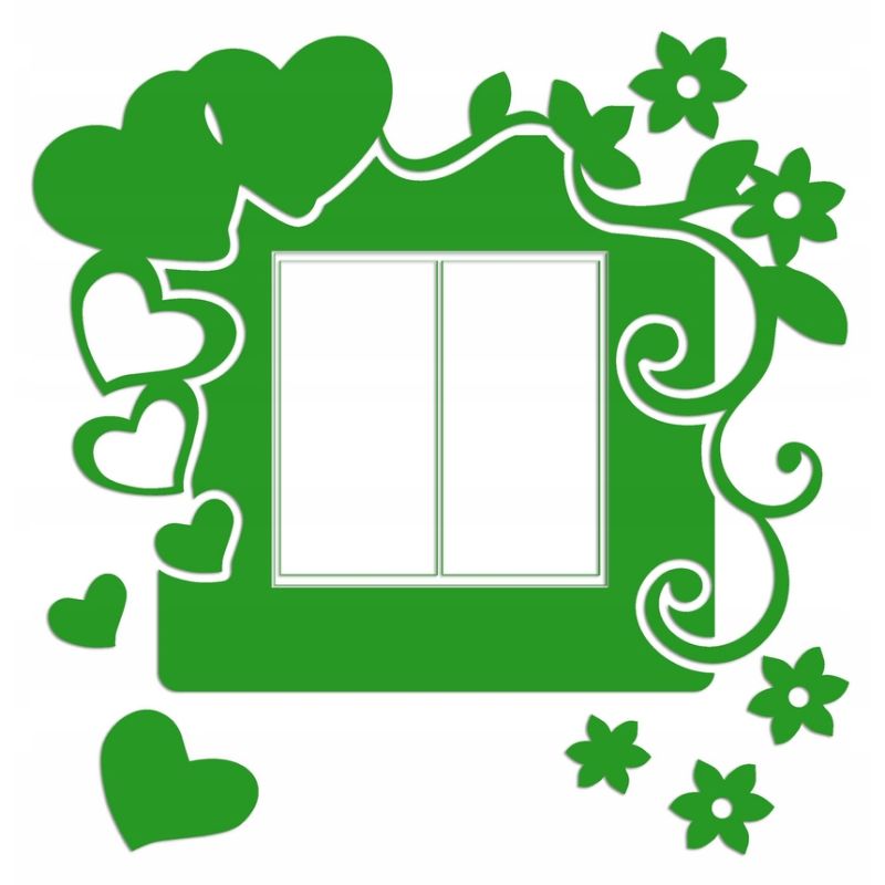 Naklejka welurowa ochronna na kontakt gniazdko NPW 210-17 L zielona