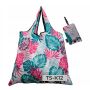 TORBA SKŁADANA EKO SOFT ZAKUPY KWIATKI DROBNE ŁĄCZKA