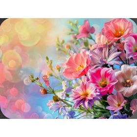 PODKŁADKA MATA STOŁOWA LAMINOWANA NA STÓŁ KOLOROWY WIOSENNY BUKIET