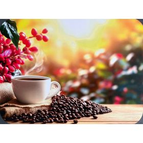 PODKŁADKA MATA STOŁOWA LAMINOWANA NA STÓŁ KAWA FILIŻANKA