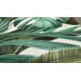 TAPETA JS003 Monstera liście ZIELONA BROKAT Fliz