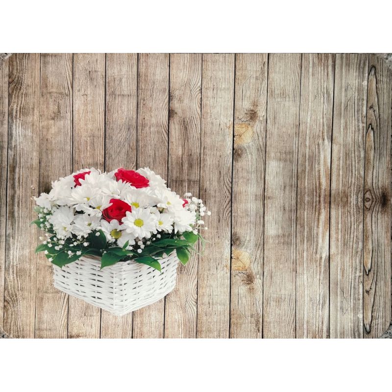 PODKŁADKA MATA KORKOWA NA STÓŁ 28.5 x 39.1 BUKIET DESKI