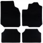 Dywaniki samochodowe uniwersalne czarne komplet 4