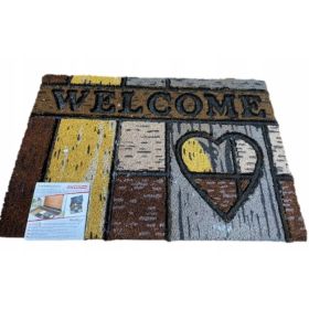 Wycieraczka 40x60 antypoślizgowa kokosowa uniwersalna naturalne włókna